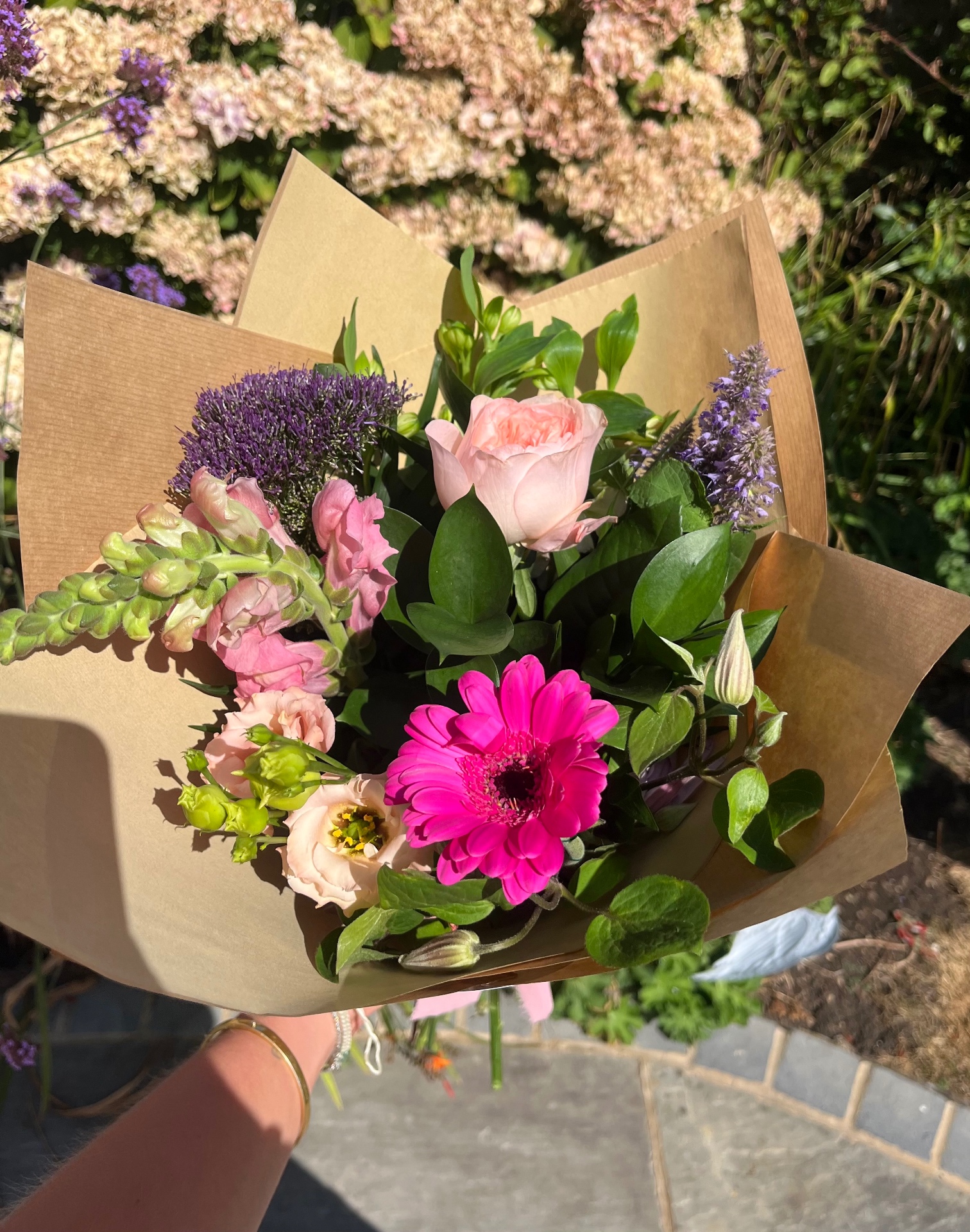 Pink and Purple